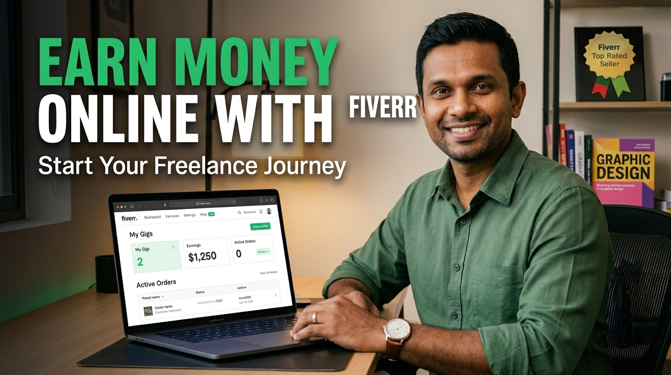 Earn Money Online: Fiverr Freelancing Live Workshop